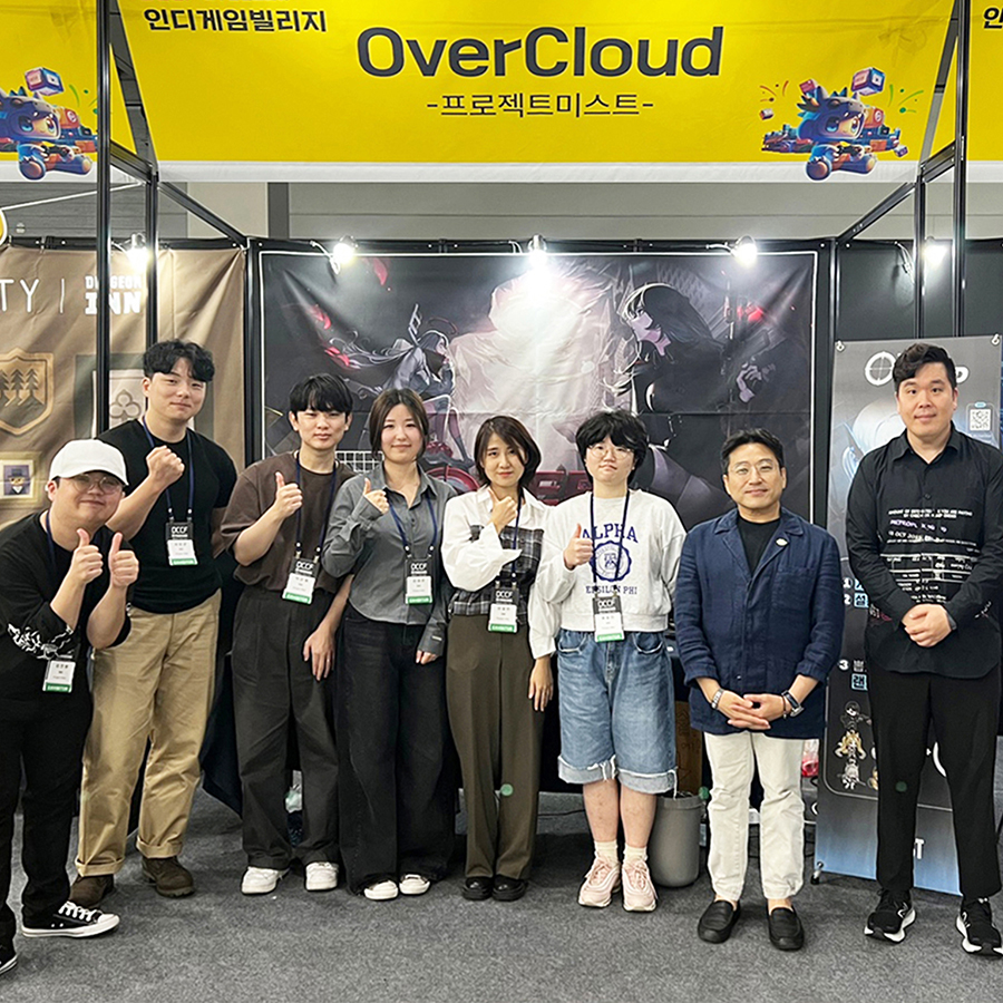 계명대 학생들이 만든 게임 ‘OVER CLOUD’, 국내 대표 콘텐츠 박람회에서 창의성과 기술력 인정받아